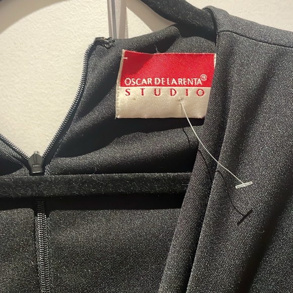 Oscar de la Renta Studio | Vintage 80s Dress | Size 8 | Iconic Statement Piece - Picture 3 of 7